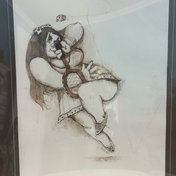 Tennis Art Print by Patterson/ vintage - Picture 3 of 4